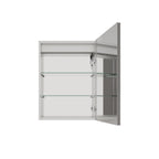 26x20 inch Bathroom Medicine Cabinet with LED Mirror, Anti-Fog, Waterproof