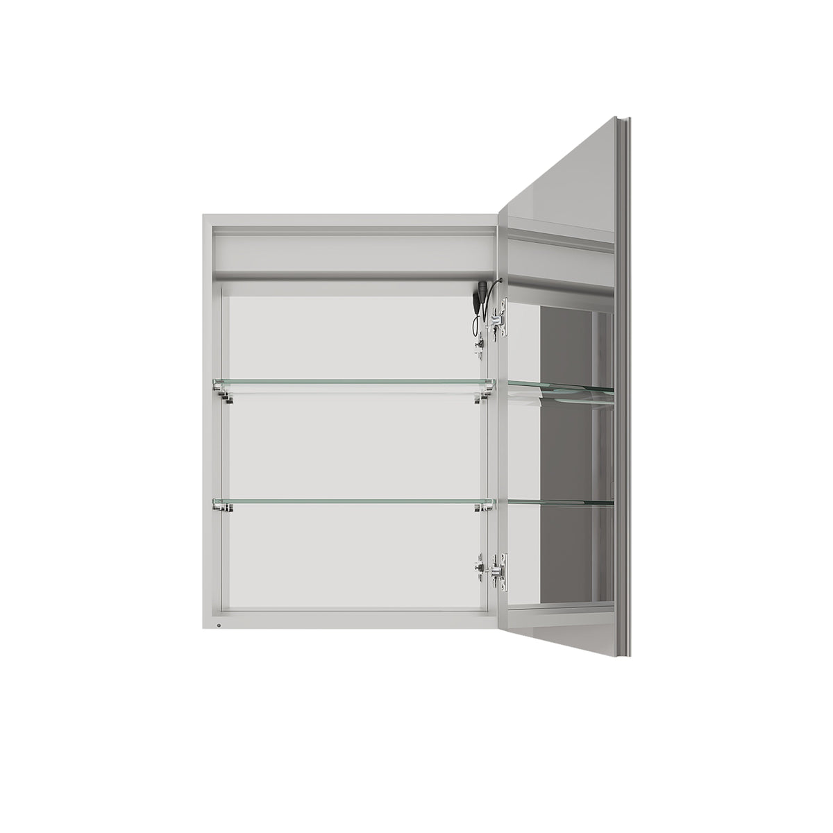 26x20 inch Bathroom Medicine Cabinet with LED Mirror, Anti-Fog, Waterproof
