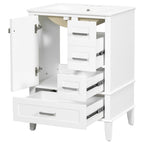 Modern Bathroom Cabinet With Sink Combo Set