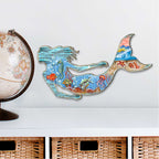 Rustic Mermaid Door Decor