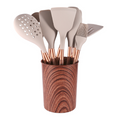 10 Pieces Kitchen Tools Set Wooden Handle
