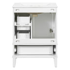 Modern Bathroom Cabinet With Sink Combo Set