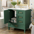 Modern Bathroom Cabinet With Sink Combo Set