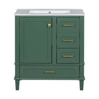 Modern Bathroom Cabinet With Sink Combo Set