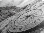 Compass On Cliff