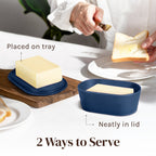 Bamboo Butter Dish with Lid
