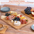 Wood Cutting Board for Kitchen 15x10 inch