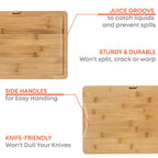 Wood Cutting Board for Kitchen 15x10 inch
