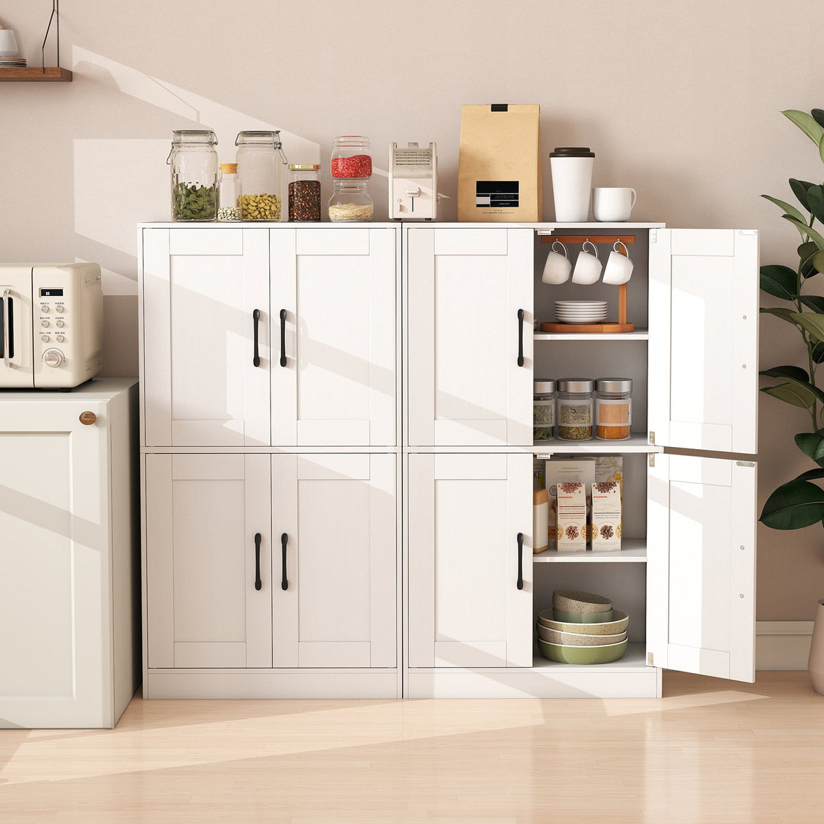 Bathroom Cabinet 43.5 inch Storage Cabinet