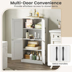 Bathroom Cabinet 43.5 inch Storage Cabinet