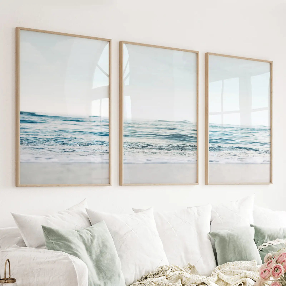 Blue Waves, Sandy Beach