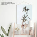 California Tropical Themed Wall Decor