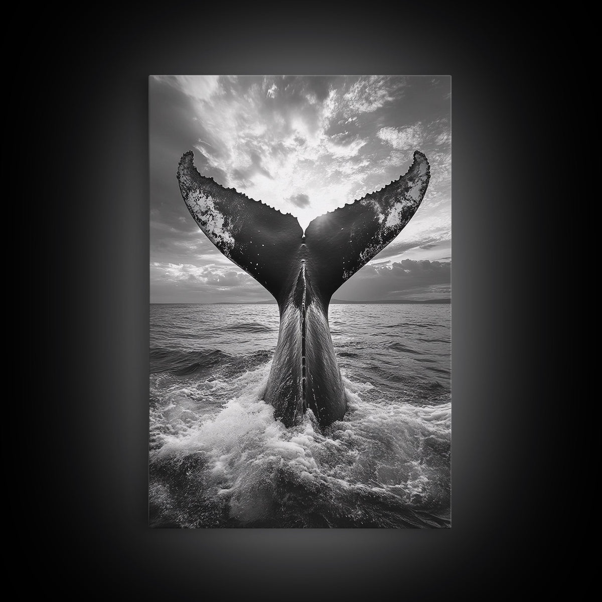 Whale Tail Splash