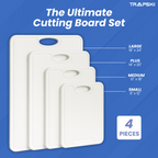TRAPSKI Premium 1/2 Inch Thick HDPE Cutting Boards