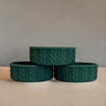Botanical Green Shorty Macrame  Boot