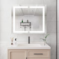 36 x 30 inch Medicine Cabinet with LED Vanity Mirror Anti-Fog