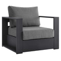 Tahoe Outdoor Patio Aluminum Armchair