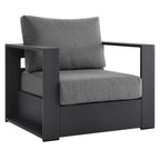Tahoe Outdoor Patio Aluminum Armchair