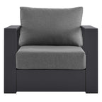 Tahoe Outdoor Patio Aluminum Armchair