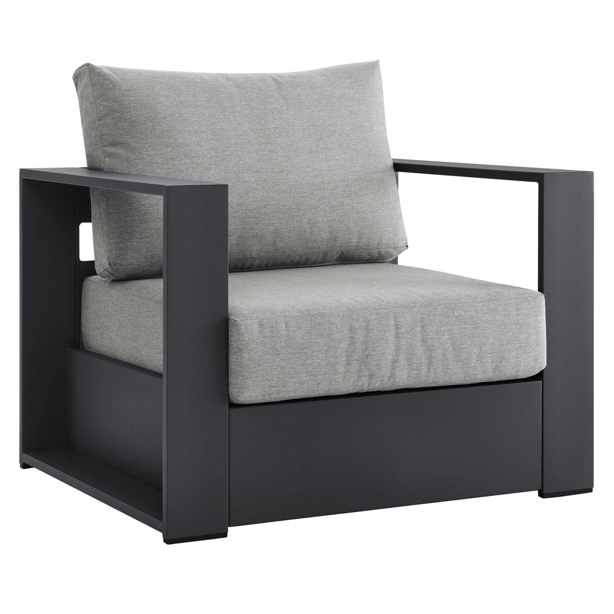 Tahoe Outdoor Patio Aluminum Armchair