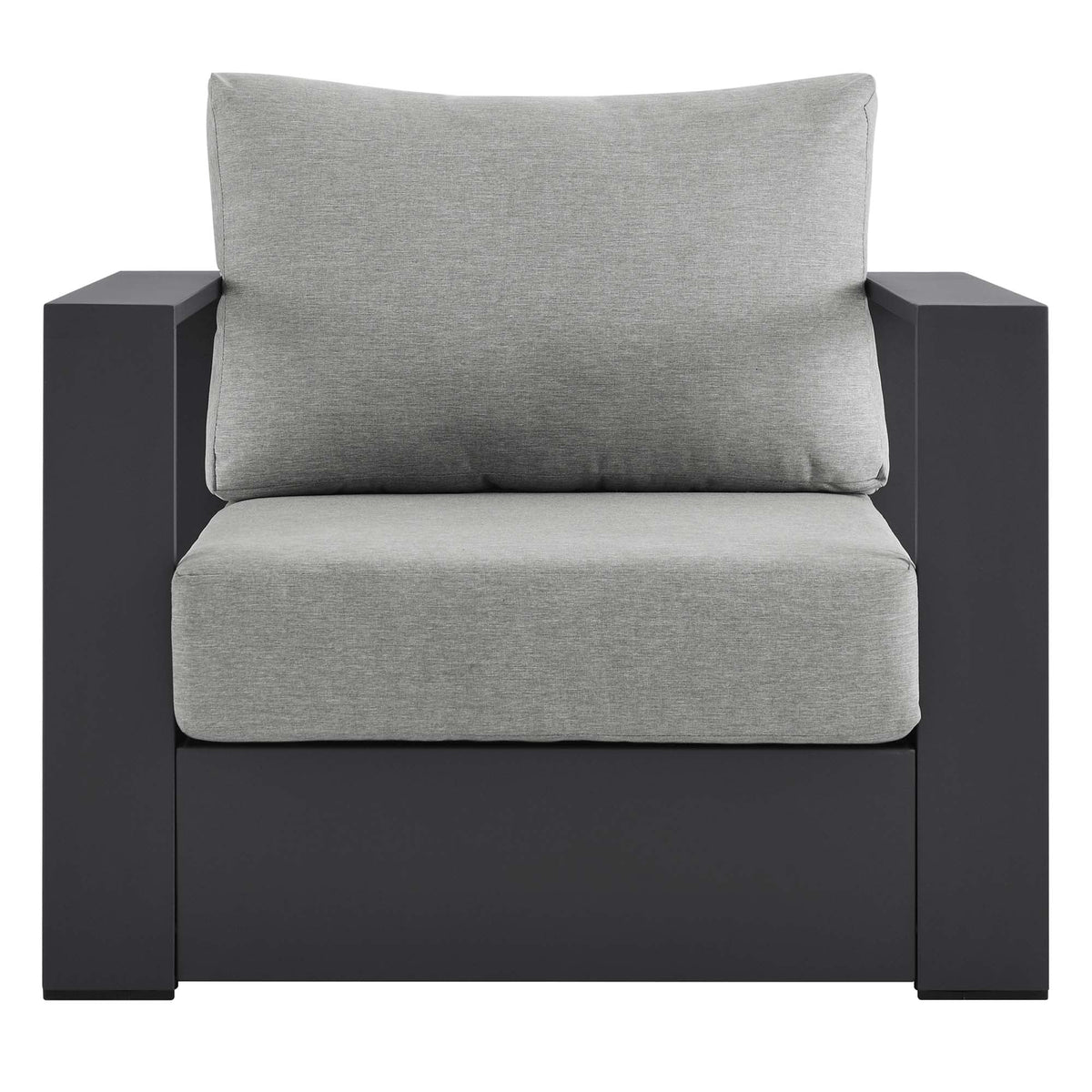 Tahoe Outdoor Patio Aluminum Armchair