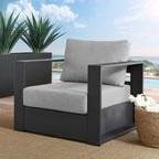 Tahoe Outdoor Patio Aluminum Armchair