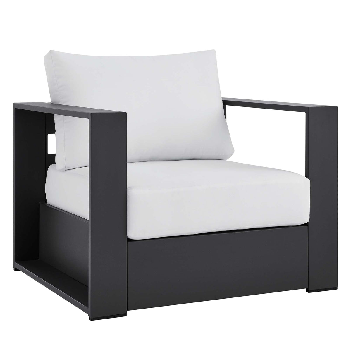 Tahoe Outdoor Patio Aluminum Armchair