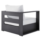 Tahoe Outdoor Patio Aluminum Armchair