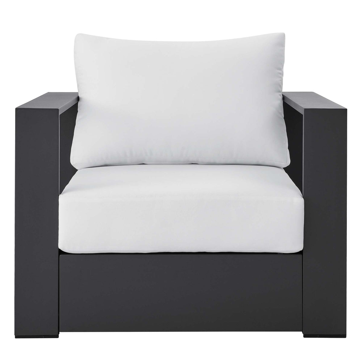 Tahoe Outdoor Patio Aluminum Armchair