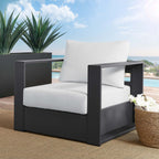 Tahoe Outdoor Patio Aluminum Armchair