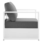 Tahoe Outdoor Patio Aluminum Armchair