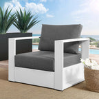 Tahoe Outdoor Patio Aluminum Armchair