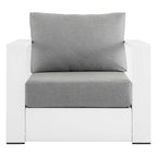 Tahoe Outdoor Patio Aluminum Armchair