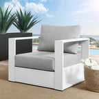 Tahoe Outdoor Patio Aluminum Armchair