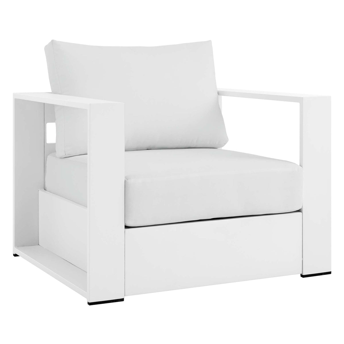 Tahoe Outdoor Patio Aluminum Armchair