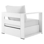 Tahoe Outdoor Patio Aluminum Armchair