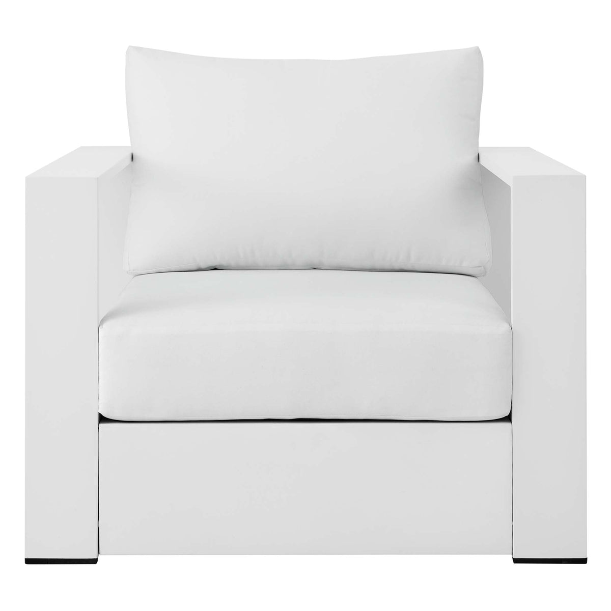 Tahoe Outdoor Patio Aluminum Armchair