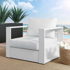 Tahoe Outdoor Patio Aluminum Armchair