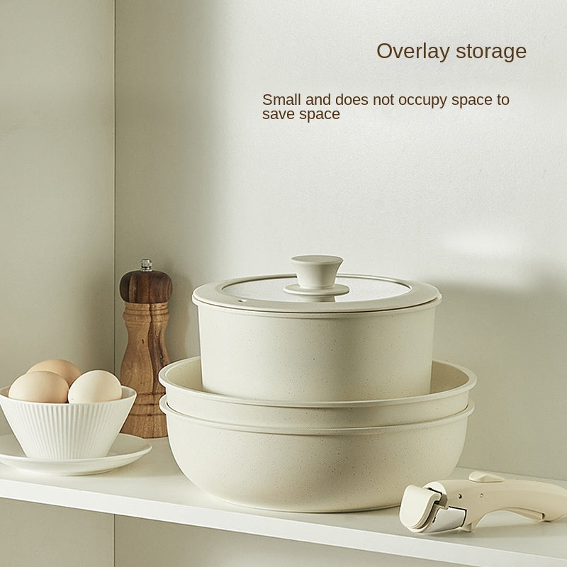 Detachable cookware set