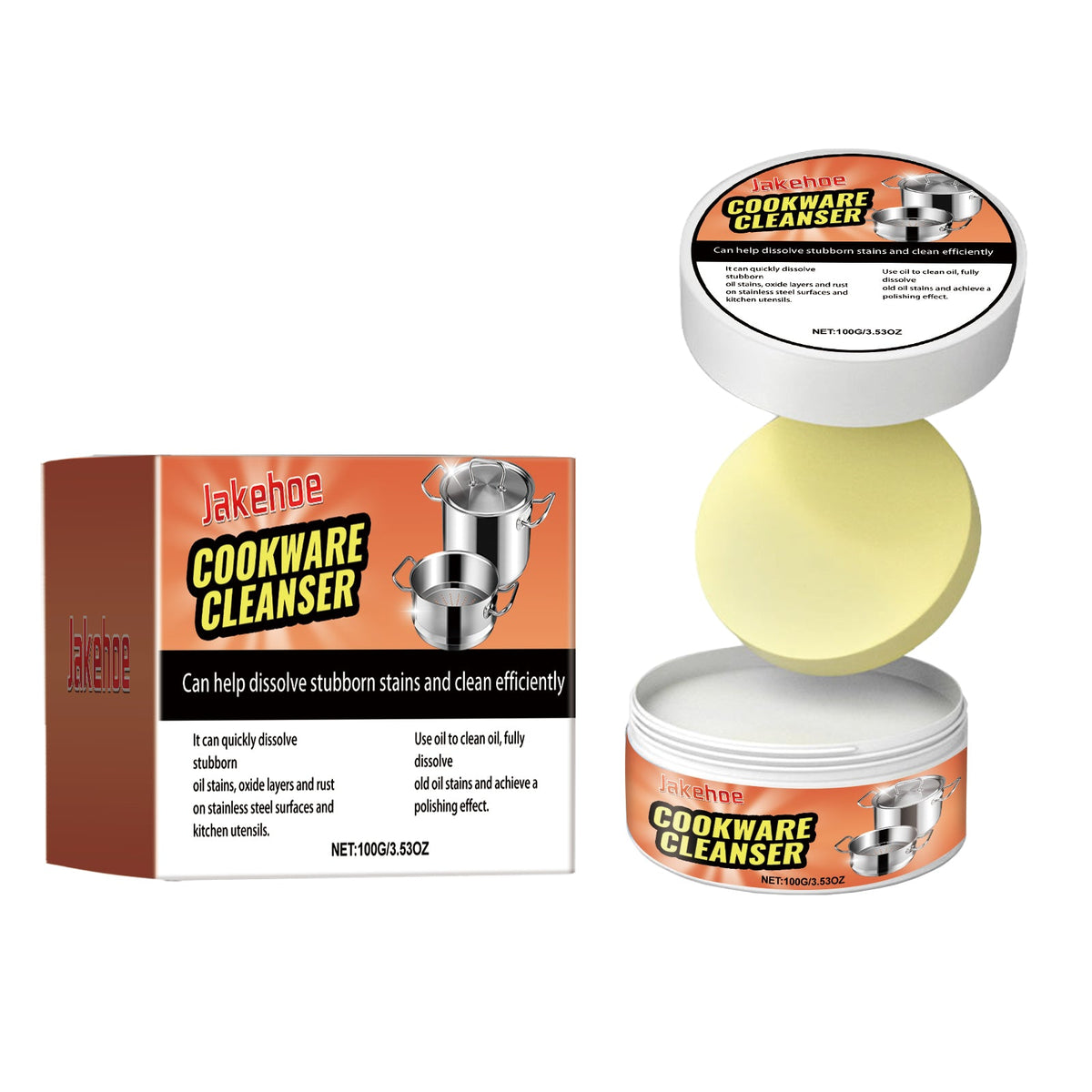 Cookware Cleaning Cream Stainless Steel