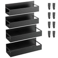4Pcs Spice Rack Strong Magnetic Seasoning Storage Shelf