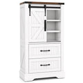Farmhouse Bathroom Floor Cabinet