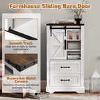 Farmhouse Bathroom Floor Cabinet