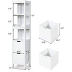 Bathroom Cabinet Tower