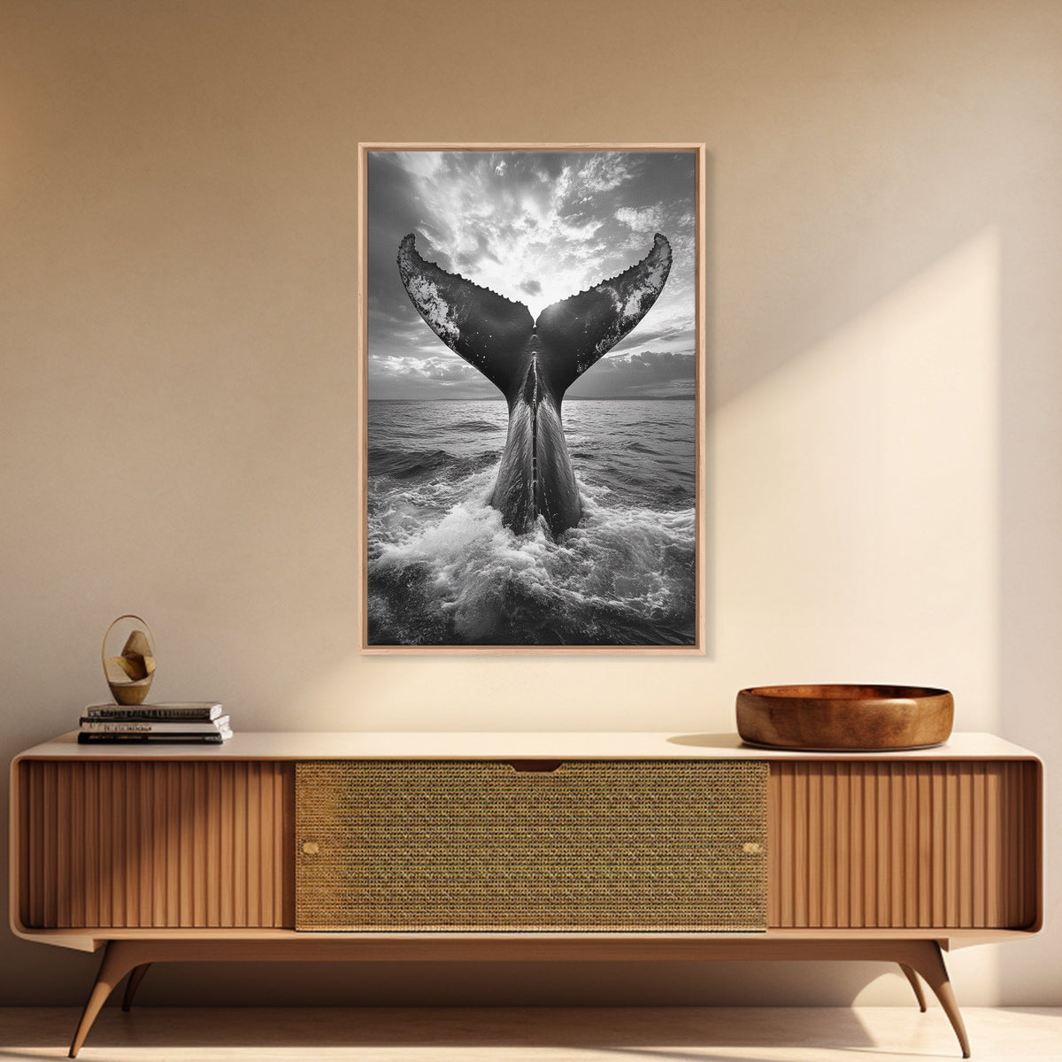 Whale Tail Splash