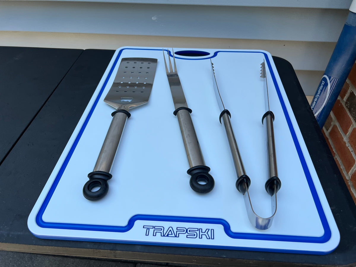 TRAPSKI Premium 1/2 Inch Thick HDPE Cutting Boards