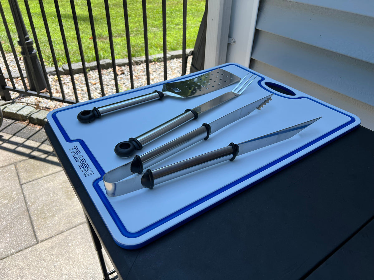 TRAPSKI Premium 1/2 Inch Thick HDPE Cutting Boards
