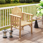 Outdoor Wood Armchair