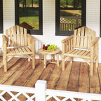 Outdoor Wood Armchair