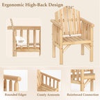 Outdoor Wood Armchair